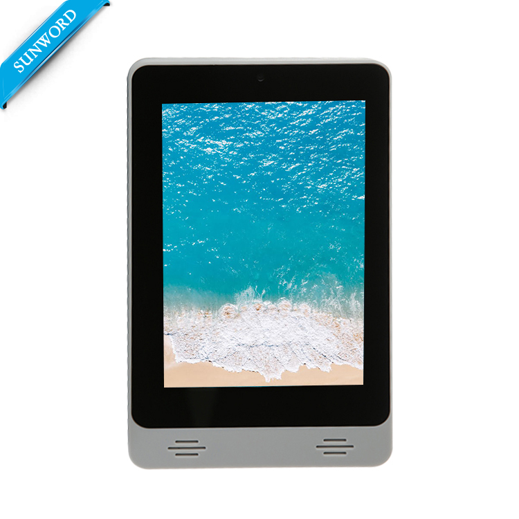 Montaje Vesa 7 pulgadas RK3128 Quad core Android tablet con puerto Ethernet integrado