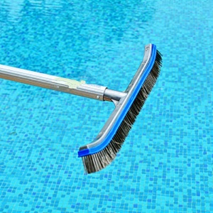 Accessori <span class=keywords><strong>per</strong></span> <span class=keywords><strong>piscina</strong></span> 18 "in alluminio filo di acciaio inossidabile setola <span class=keywords><strong>spazzola</strong></span> <span class=keywords><strong>per</strong></span> la pulizia della <span class=keywords><strong>piscina</strong></span> - Product Image 2