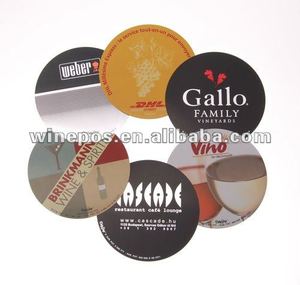 Disco Vertedor de Vino Color Dorado, Material PET Ecológico y Desechable - Product Image 5