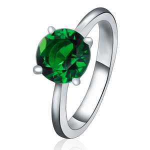 Bán Buôn Tinh Khiết Của Phụ Nữ Vòng Màu Xanh Lá Cây 30 Bộ 8 Mét POLIVA 925 Bạc Trang Phục Jodha Akbar Emerald Trang Sức Đặt Nhà Máy Giá - Product Image 3