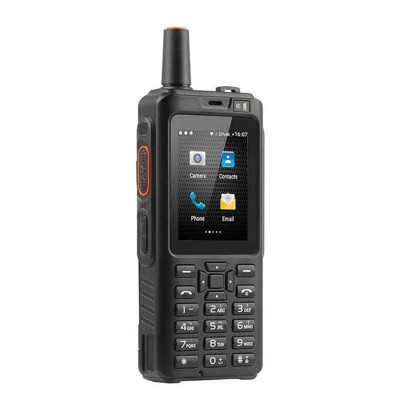 XH-9S WIFI IP ZELLO Android Talkie-walkie PTT Téléphone mobile avec carte SIM 4G LTE POC RADIO bidirectionnelle