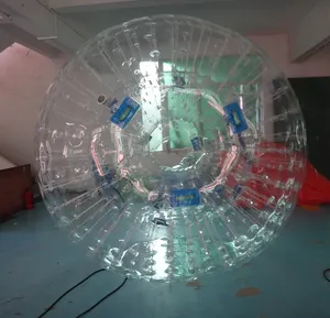 Customized different size TPU/PVC material inflatable bumper zorb ball