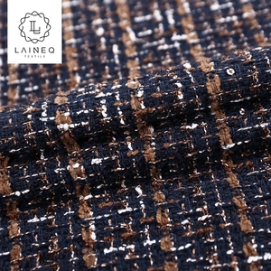 Sản phẩm mới nhà cung cấp trung quốc cà phê boucle tattersall vải len - Product Image 5