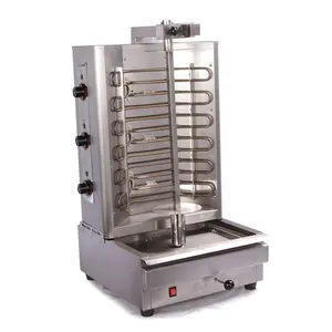 Electric Heating BBQ Grill Doner and Gyros Grill Gas Kebab Machine