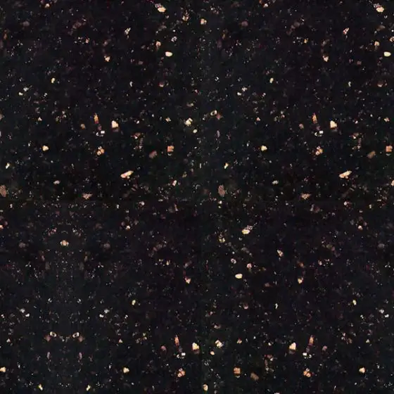Carreaux et ardoise star, pierre naturelle indienne, noire, galaxie, granit, 1 pièce