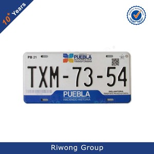 Plaque d'immatriculation <span class=keywords><strong>de</strong></span> voiture mercosur - Product Image 2