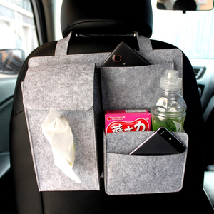 Organizador <span class=keywords><strong>de</strong></span> Asiento Trasero <span class=keywords><strong>de</strong></span> <span class=keywords><strong>Fieltro</strong></span> <span class=keywords><strong>de</strong></span> Lana 2026, Bolsa <span class=keywords><strong>de</strong></span> Almacenamiento para Asiento <span class=keywords><strong>de</strong></span> Coche, Gran Venta - Product Image 4