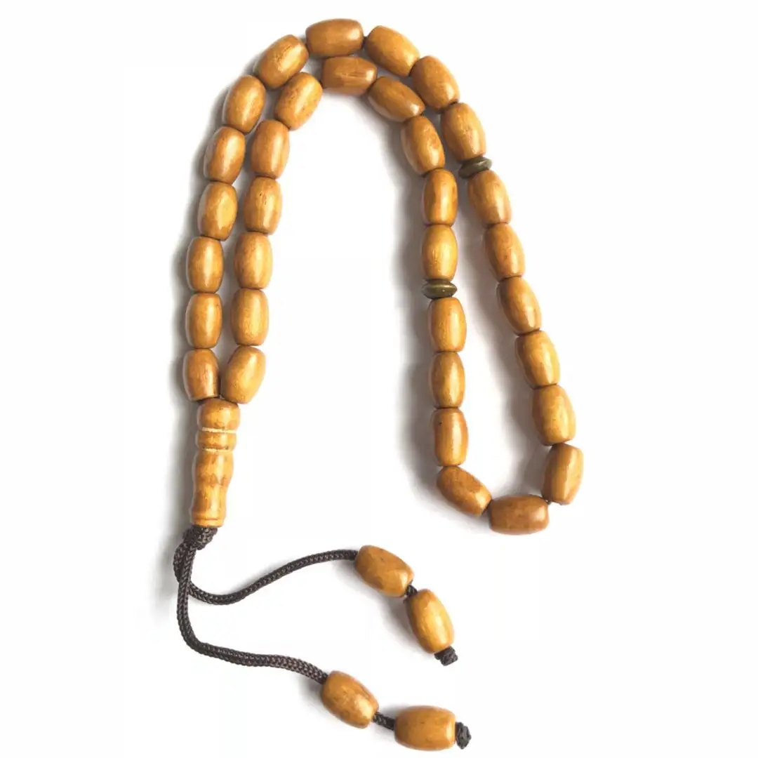 33 Perlen islamische Gebets perle aus Holz, muslimisches Gebets seil, Tasbeeh