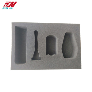 Đen Mật Độ Cao Sponge <span class=keywords><strong>Foam</strong></span> Inlay Die Cut <span class=keywords><strong>Foam</strong></span> Chèn Cho Hộp Công Cụ Bao Bì Bảo Vệ - Product Image 2