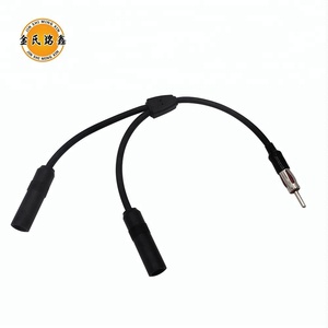 MX 30cm Universal único hombre a doble hembra Y de extensión del divisor de Radio AM/<span class=keywords><strong>FM</strong></span>/<span class=keywords><strong>antena</strong></span> <span class=keywords><strong>Antena</strong></span> de conector de <span class=keywords><strong>Cable</strong></span> - Product Image 3