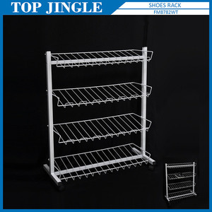 Over Door Metal Wire With 6-tier <b>Shelf</b> <b>Shoes</b> Rack - Product Image 2