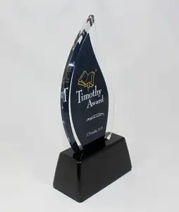 ONE HUNDRED KINDS crystal clear acrylic trophy/award manufacturer