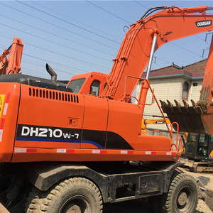 Гусеничный экскаватор Doosan 210W-7, бывший в употреблении в Южной Корее, 210W-7/150LC-7 по конкурентоспособной цене - Product Image 2