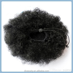 Divaswigs Africano americano Reale Dei Capelli Umani <span class=keywords><strong>di</strong></span> Estensione <span class=keywords><strong>Coda</strong></span> <span class=keywords><strong>di</strong></span> <span class=keywords><strong>Cavallo</strong></span> Per Le Donne Nere 140g dhl libera il trasporto - Product Image 4