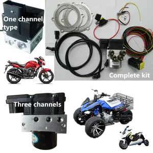 Yamaha için motosiklet abs parçaları, suzuki, elektrikli motosiklet ATV UTV için benelli abs anti kilit fren sistemi