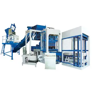 QT6-15 China Ciment Bloc Brique Machine, Fully Automatic Concrete Block Making Machines in Congo