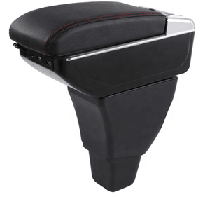 Proton <span class=keywords><strong>Ertiga</strong></span> กล่องที่พักแขนพร้อมที่ชาร์จ USB,ที่วางแก้วที่วางเนื้อหาของกลางที่เก็บของสองชั้นอุปกรณ์ที่เขี่ยบุหรี่