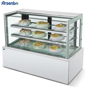 Di alta Qualità In Posizione Verticale di Vetro Contatore di Visualizzazione Torta Frigorifero Vetrina - Product Image 1