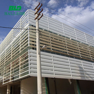 6 metros fuera <span class=keywords><strong>del</strong></span> edificio fachada <span class=keywords><strong>sombra</strong></span> de sol al aire libre de aluminio Ventana de techo de rejilla - Product Image 6