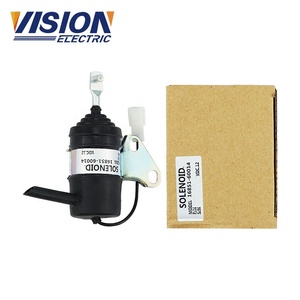 Électrovanne D'arrêt de carburant de 16851-60011 16851-60012 16851-60014 6670776 12 V 24 V Pour Denerator diesel - Product Image 3