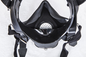 Disetujui CE masker <span class=keywords><strong>Gas</strong></span> panah silikon wajah penuh dengan Speaker alat penyelamatan darurat untuk kebakaran Escape peralatan pemadam kebakaran Aksesori - Product Image 6