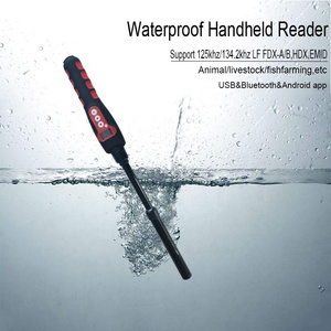FRD ، قارئ عصا الماشية ISO11784/5ISO14223 وhdx لعلامة الأذن ، ماسح رقاقة RFID مصنوع من البلاستيك المتين - Product Image 5