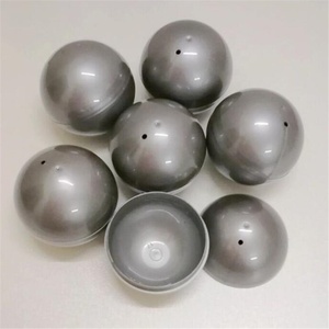 50mm 60mm 70mm 80mm 90mm 100mm Bola de plástico hueca blanca Bolas de cápsula que se pueden abrir para sorteo de lotería - Product Image 5