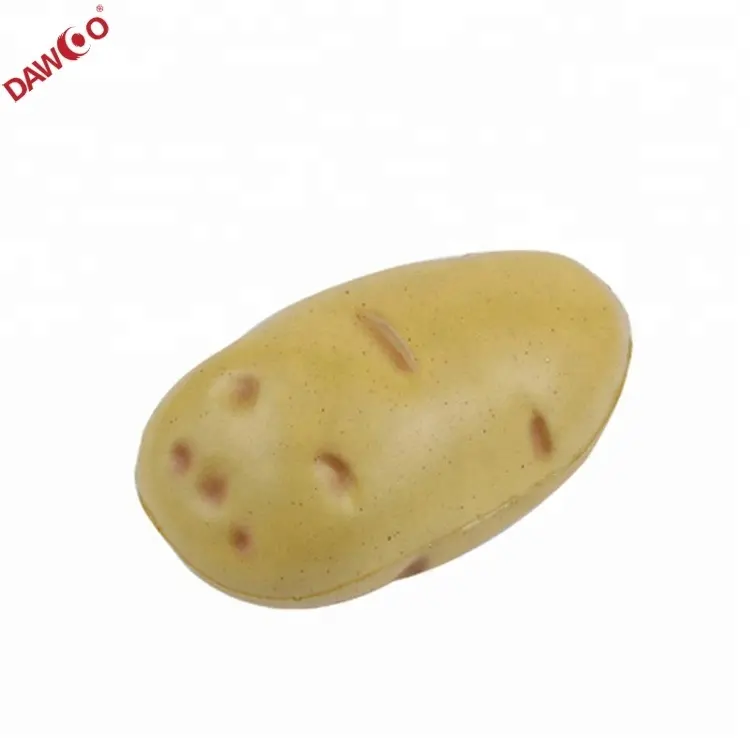 Yüksek kalite Logo özel küçük sipariş en ucuz patates stres topu