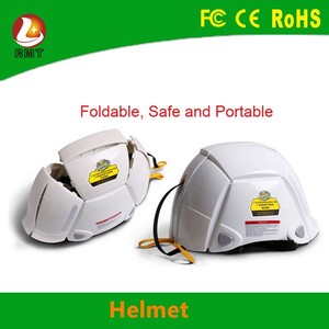 خوذة أمان قابلة للطي مقاومة للزلازل من مادة البولي بروبيلين معتمدة من CE - Product Image 4
