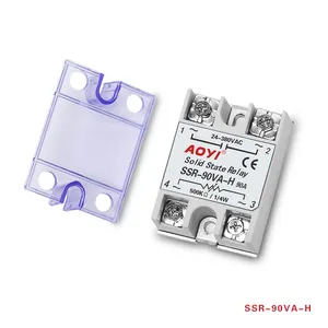 מפעל סיטונאי שלב אחד מוצק ממסר מצב SSR-90VA-H 380V עם איכות גבוהה - Product Image 1