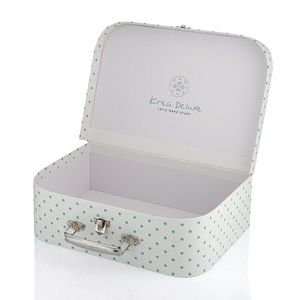 Papier bébé jouet mini boîte de valise, tissu bébé valise d'emballage, <span class=keywords><strong>carton</strong></span> boîte <span class=keywords><strong>à</strong></span> <span class=keywords><strong>chaussures</strong></span> bébé emballage - Product Image 4