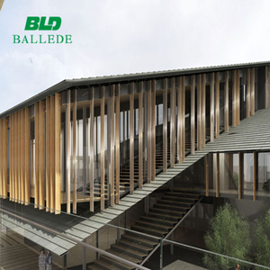 Brise-soleil vertical motorisé en aluminium à lamelles - Product Image 4