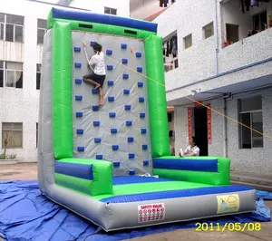 Interactives Inflatable Leo Tường Trò Chơi Thể Thao Cho Người Lớn