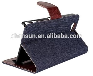 pantalones vaqueros fresco el patrón de la cartera de la pu funda de piel para <span class=keywords><strong>sony</strong></span> <span class=keywords><strong>xperia</strong></span> <span class=keywords><strong>mini</strong></span> z1 - Product Image 4