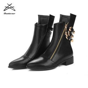 2018 stivaletto multifunzionale alla caviglia, scarpe da <span class=keywords><strong>donna</strong></span> con stivale a basso prezzo - Product Image 5