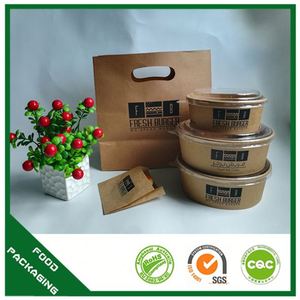 Tienda <span class=keywords><strong>de</strong></span> alimentos uso papel desechable cuencos y con tapas para ganancia embalaje - Product Image 5