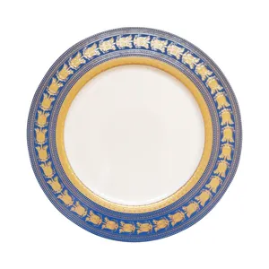 2019 Luxury Elegant Vintage Porcelain Dining Plates