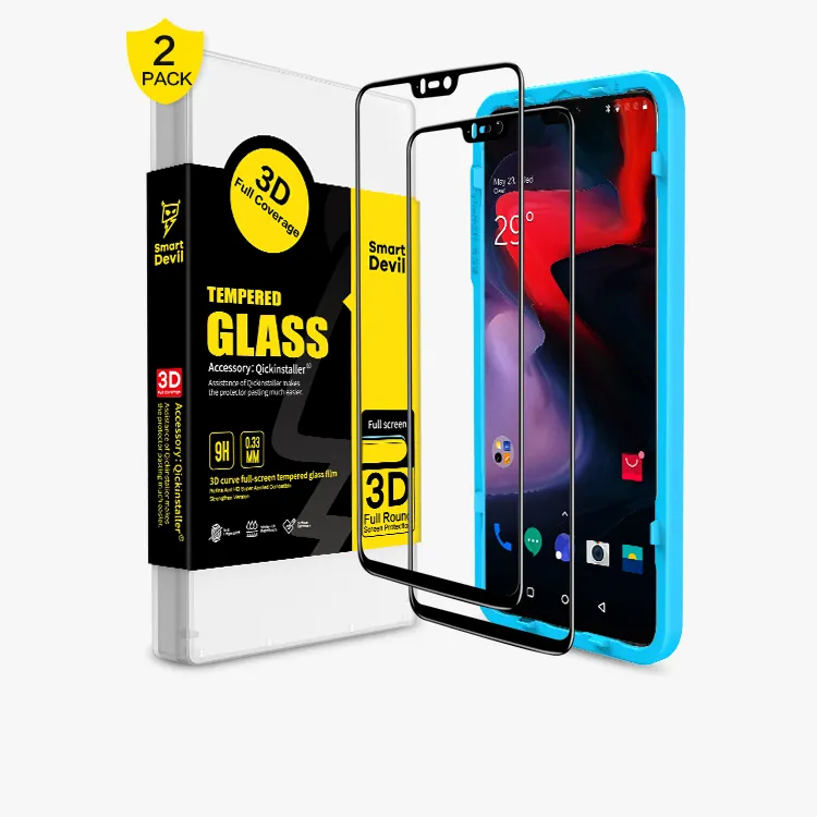 SmartDevil Screen Protector gehard glas screen protector s3D 9 H Voor CoverTempered Glas voor iphone xs mas