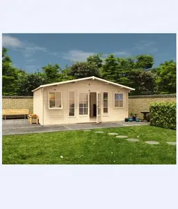 Ucuz modern küçük prefabrik bahçe evi/bahçe ofis/ahşap ev açık plan tarzı