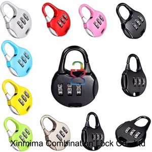 Voyage alliage <span class=keywords><strong>code</strong></span> de verrouillage <span class=keywords><strong>pour</strong></span> les bagages combinaison 3 chiffres mot de passe mini valise cadenas - Product Image 3