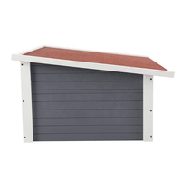 Conception de carport en bois massif pour tondeuse robotisée avec toit ouvrant