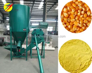 500 Kg Per Hour Layer Chicken Feed Mill And Mixer For Sale