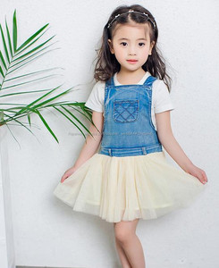 A granel kids de una pieza del bebé jean gasa <span class=keywords><strong>buzos</strong></span> - Product Image 1