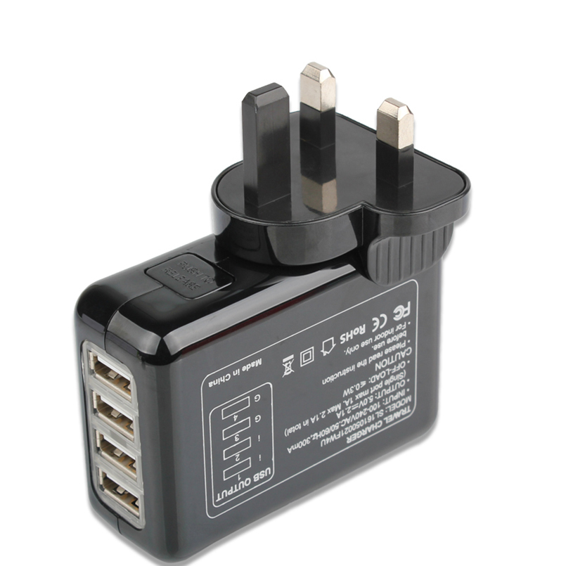 Otravel OEM производитель Горячая продажа в рынка Великобритании ЕС Великобритания США доставка в Австралию; Вилки Универсальный адаптер для путешествий с зарядное устройство с 4 портами USB