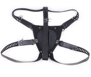 Pu Of Echt Leer Mannelijke Chasity Riem, Kuisheidsgordel Kooi Voor Mannen - Product Image 6
