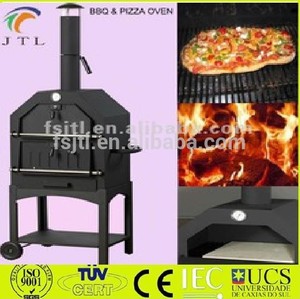 nice haut la combustion du bois de charbon de bois barbecue grill et <span class=keywords><strong>four</strong></span> à pizza - Product Image 1