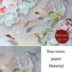 <span class=keywords><strong>Papier</strong></span> <span class=keywords><strong>peint</strong></span> 3D doré Golden Palace, <span class=keywords><strong>papier</strong></span> <span class=keywords><strong>peint</strong></span> scintillant pour fond de télévision - Product Image 5