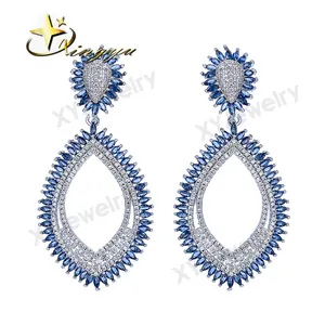 批发巴西风格的女性婚礼珠宝与时尚设计挂耳环 XYE101350