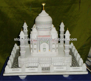 Réplica del Taj Mahal de Mármol, Regalo Corporativo, Hecho a Mano - Product Image 1