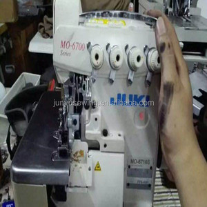 पांच थ्रेड ओवरलॉक औद्योगिक सिलाई मशीन juki-MO-6716S प्रयुक्त आपूर्ति केवल सिर की कीमत - Product Image 4